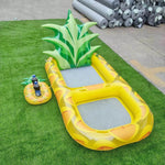 Inflatable Swimming Pool Pineapple Floating Row Air Cushion Bed Summer Water Floating Hammock Air Mattress Water Sports Toys - EX-STOCK Canada