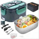 Insulated Lunch Box Large Capacity Heated Electric Lunch Box Stainless Steel Car Bento Box - EX-STOCK CANADA