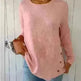 Irregular Sunken Stripe Lines Top Button T-shirt Women - EX-STOCK CANADA