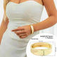 Irregular With Personality Glossy Alloy Wide Bracelet for Women - EX-STOCK CANADA
