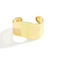Irregular With Personality Glossy Alloy Wide Bracelet for Women - EX-STOCK CANADA