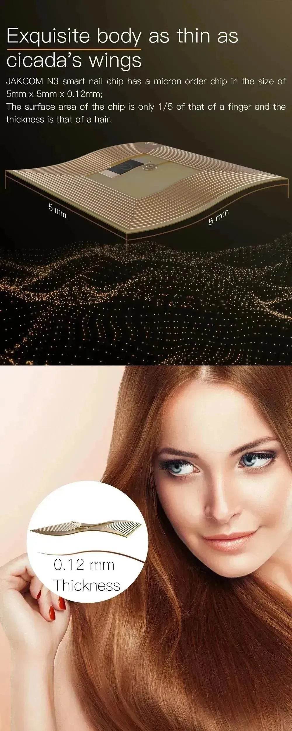 JAKCOM N3 Smart Wireless Sensor Nail Chip - EX-STOCK Canada