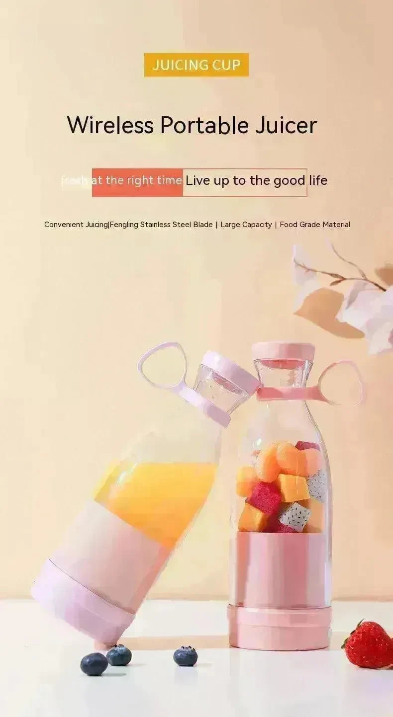 Juice Blender Household Vegetables And Fruits Smoothie Multi-functional Household Charging - EX-STOCK CANADA