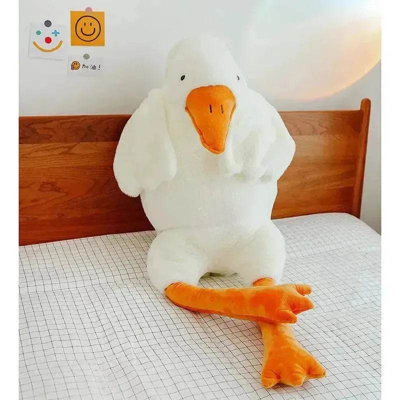 Kids Children Cute Big White Geese Pillow Plush Toy Stuffed Animal Plushies - EX-STOCK Canada