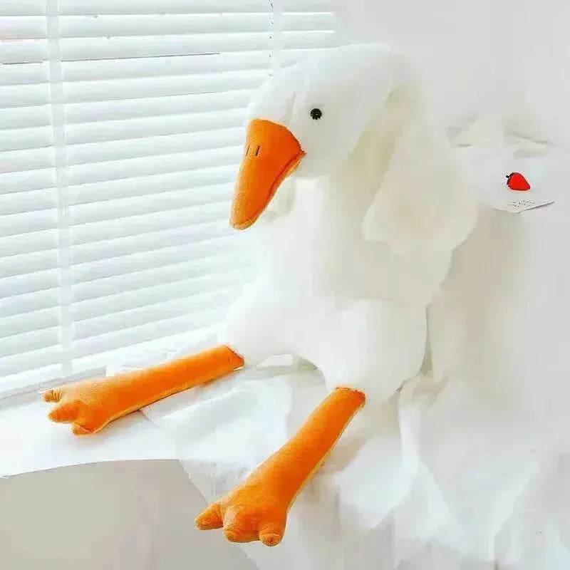 Kids Children Cute Big White Geese Pillow Plush Toy Stuffed Animal Plushies - EX-STOCK Canada