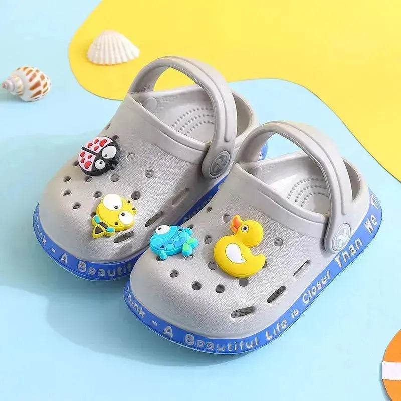 Kids Slippers for Boys Girls Cartoon Shoes Summer Toddler - EX-STOCK Canada