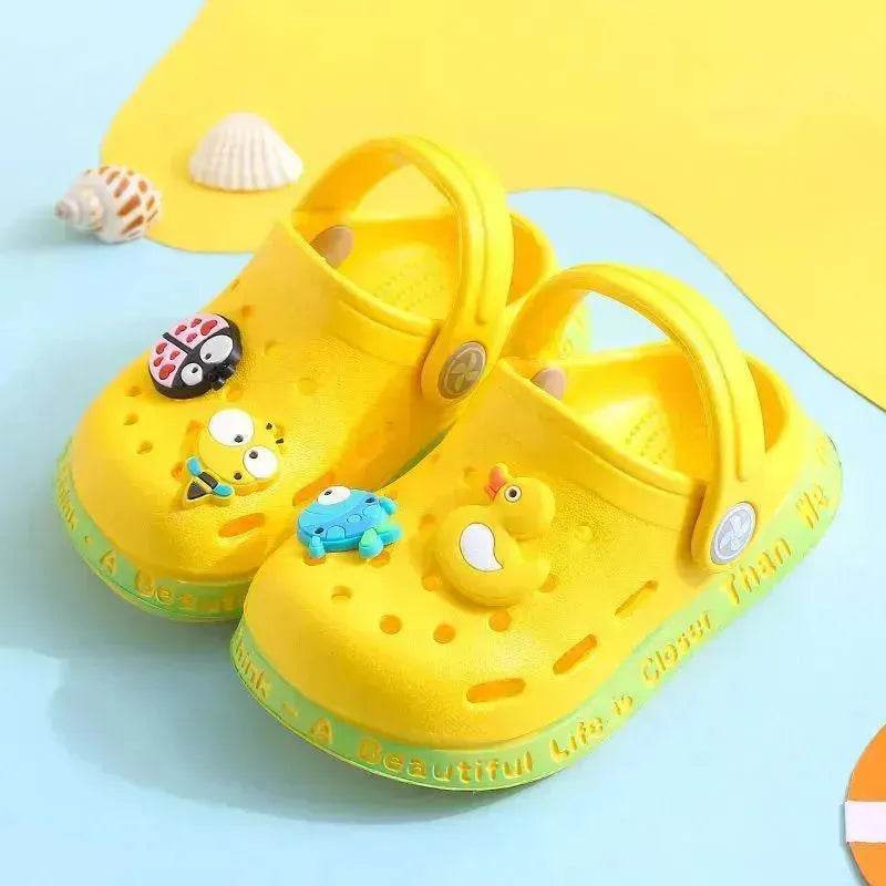 Kids Slippers for Boys Girls Cartoon Shoes Summer Toddler - EX-STOCK Canada