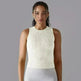Knitted Solid Color Thread Mid-length Yoga Clothing Top Women - EX-STOCK CANADA