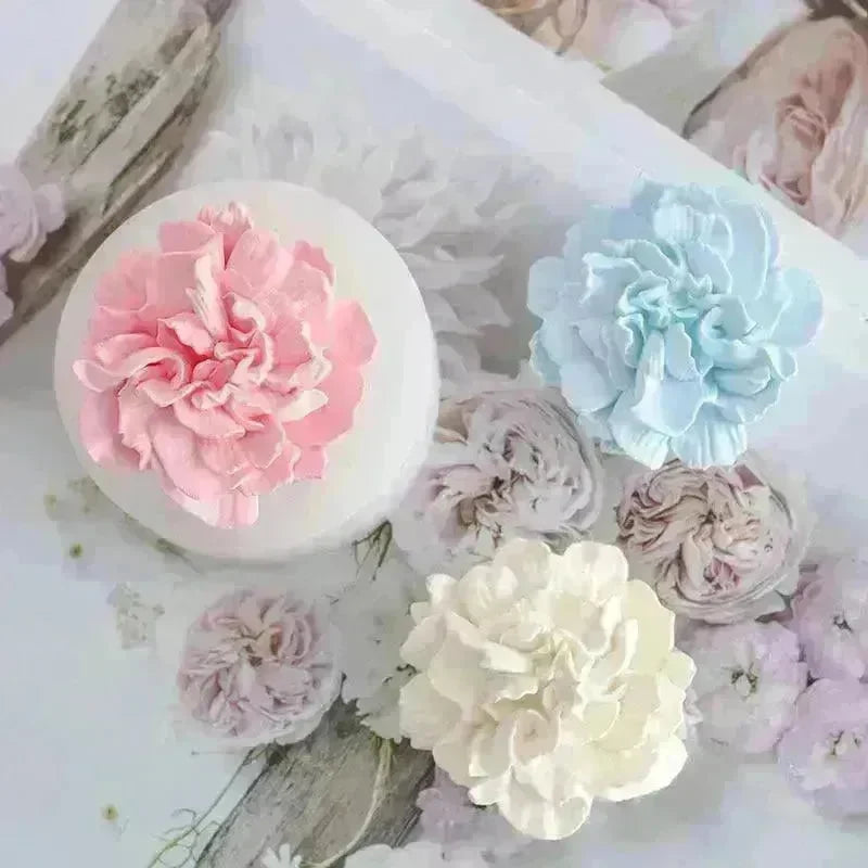 Korean Carnation Flower Scented Candle Mold - EX-STOCK CANADA