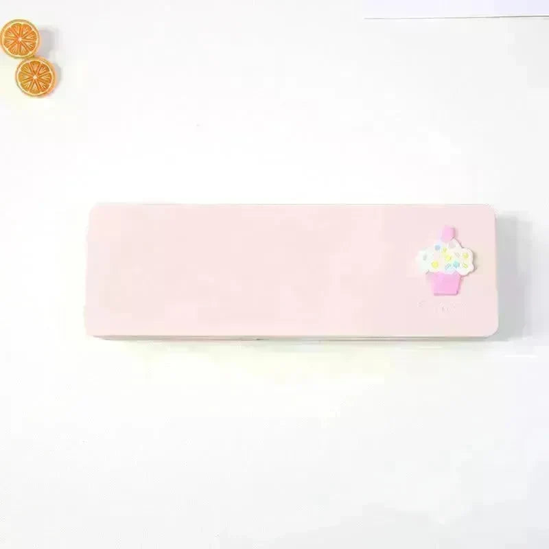 Korean version of ins candy color cartoon pencil case - EX-STOCK CANADA