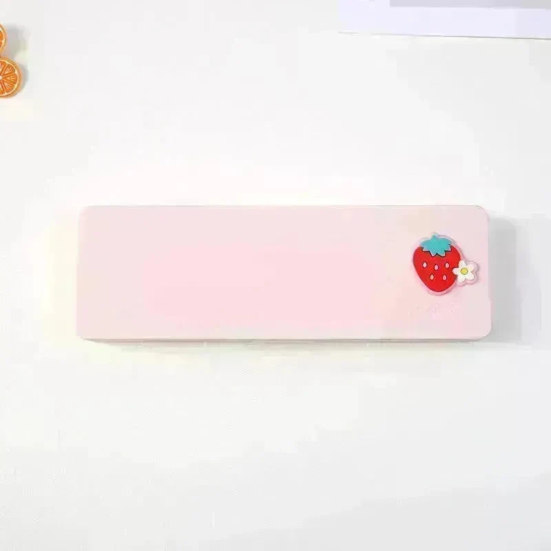 Korean version of ins candy color cartoon pencil case - EX-STOCK CANADA