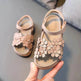 Korean Version Of The Big Kids Flower Soft-soled Beach Shoes - EX-STOCK Canada