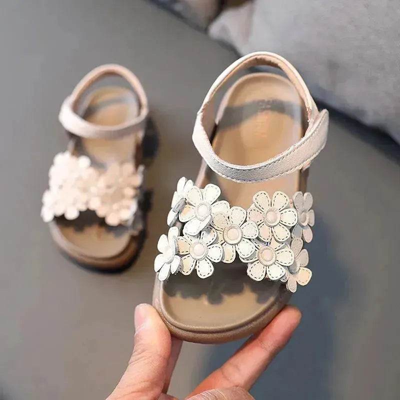 Korean Version Of The Big Kids Flower Soft-soled Beach Shoes - EX-STOCK Canada