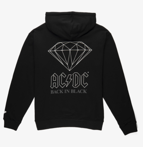 Diamond Back in Black - Sweat à capuche pour homme - EX-STOCK Canada