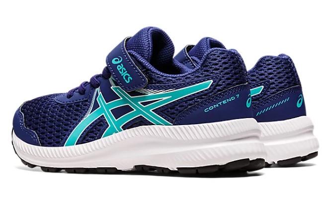 Asics Contend 7 PS - Scarpe da corsa per bambine in età prescolare - EX-STOCK Canada