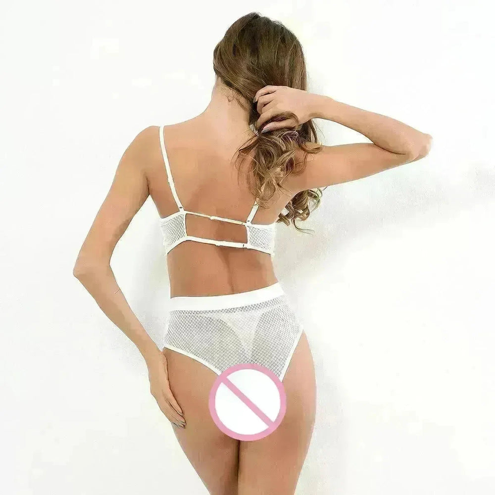 Lace erotic lingerie set - EX-STOCK CANADA