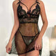 Lace Lingerie Set Three-piece Lingerie Women's Underwear Sling Lingerie Summer Underwear - EX-STOCK CANADA