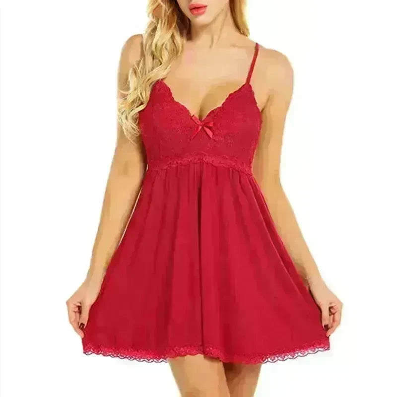 Lace Lingerie Sling Dress - EX-STOCK CANADA