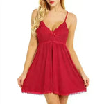 Lace Lingerie Sling Dress - EX-STOCK CANADA