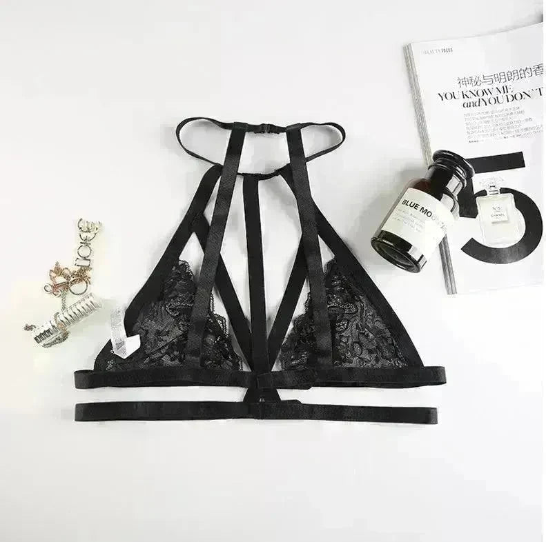 Lace perspective bandage lingerie - EX-STOCK CANADA