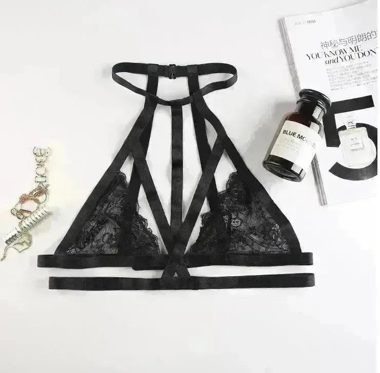 Lace perspective bandage lingerie - EX-STOCK CANADA