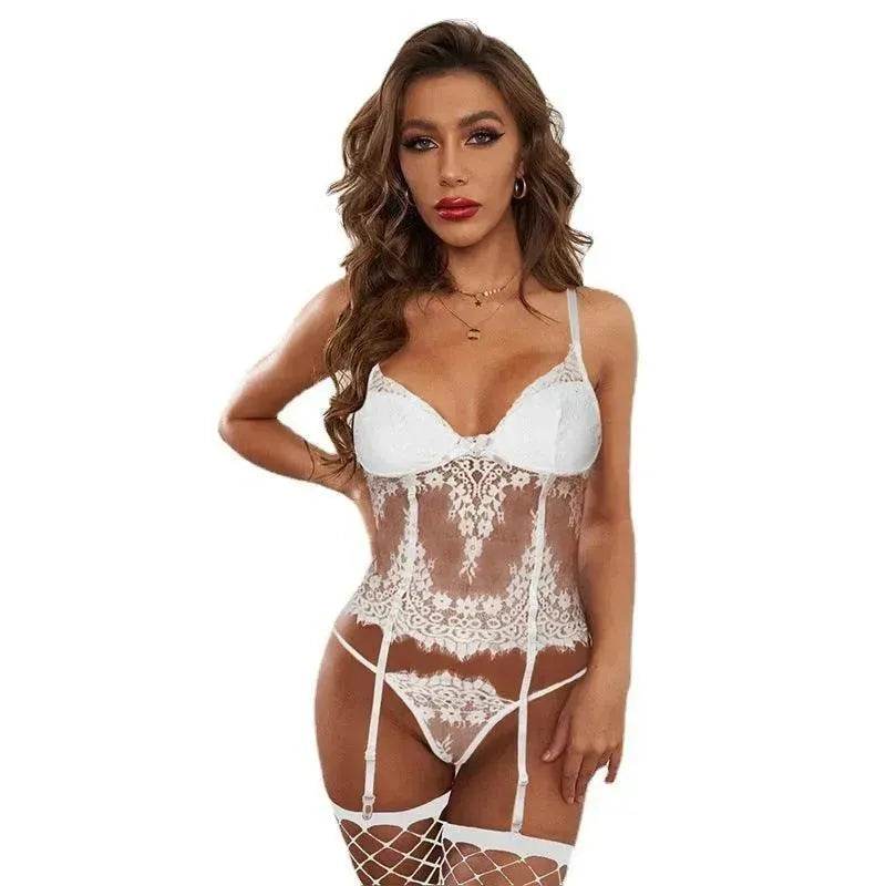 Lace Sling Charming Lingerie Set - EX-STOCK Canada