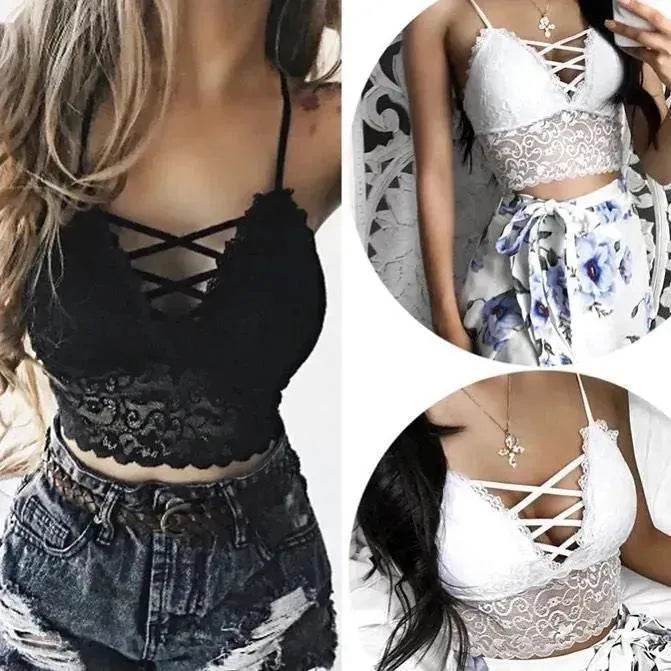 Lace straps wrapped chest shaping lingerie - EX-STOCK Canada