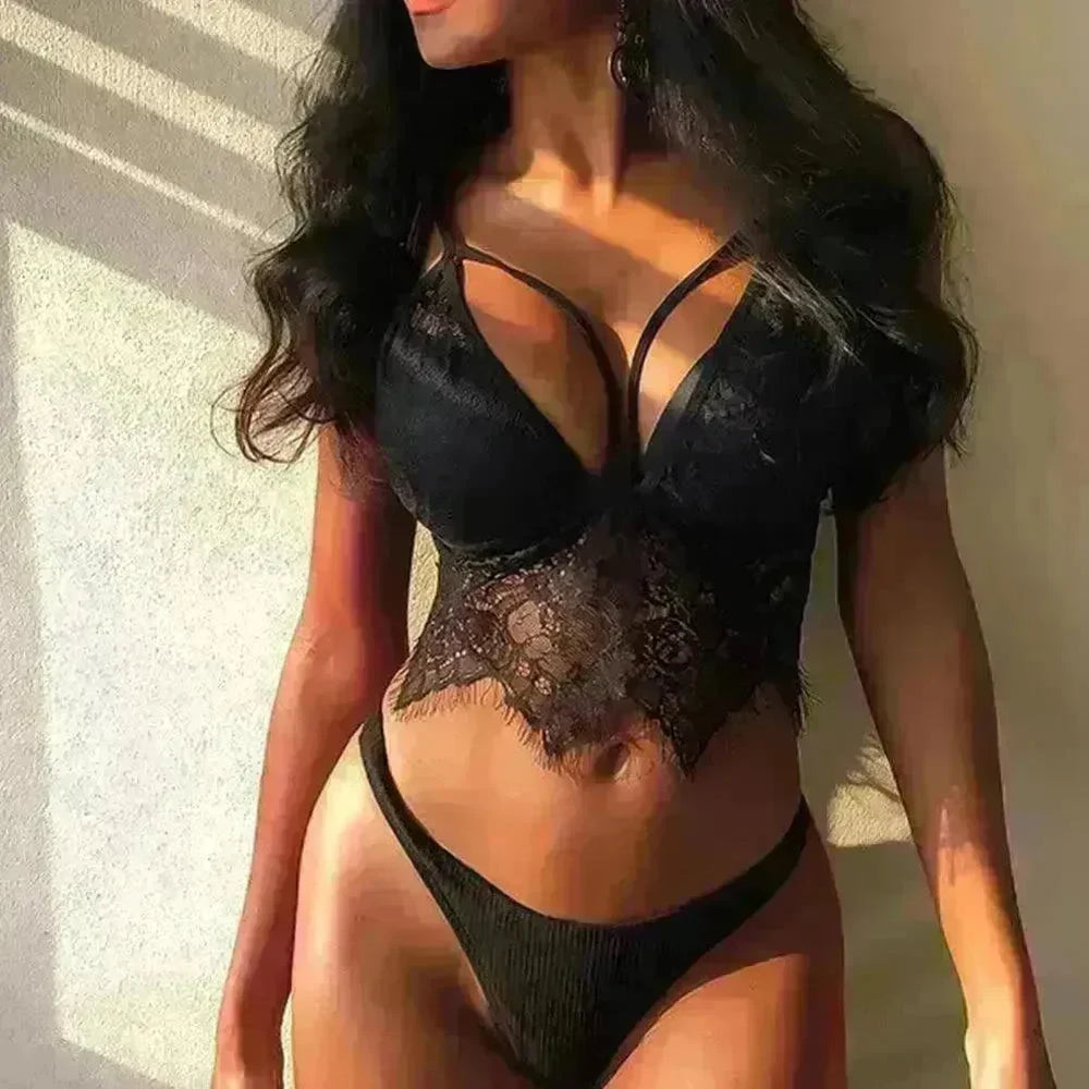 Lace Temptation Sensuous Women's Lingerie - EX-STOCK CANADA