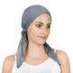Ladies Arab Baotou Solid Color Pullover Tail Hat - EX-STOCK CANADA