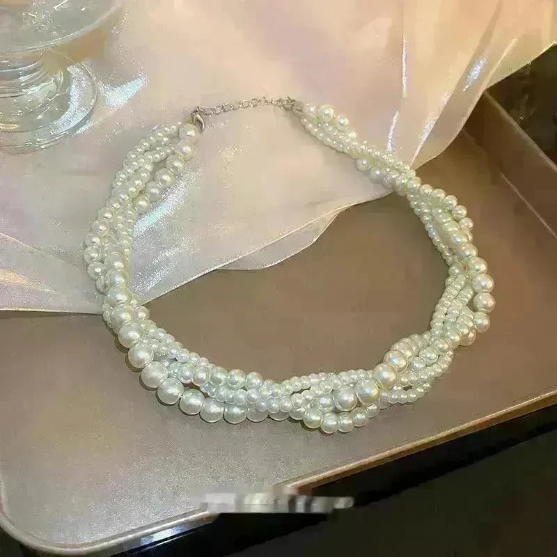 Ladies Fashion Multilayer Collarbone Necklace - EX-STOCK CANADA