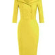 Ladies retro sweetheart collar casual wine dance dress foreign trade wide collar pencil skirt - EX-STOCK CANADA