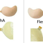 Lala Goddess Mango Cup With Deep V Invisible Bra Women's Swimwear Bridal Wedding Dress Gathered Chest Stickers Wholesale - EX-STOCK Canada