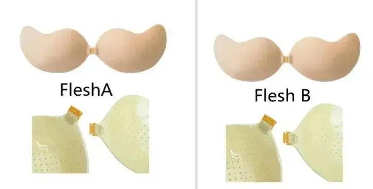 Lala Goddess Mango Cup With Deep V Invisible Bra Women's Swimwear Bridal Wedding Dress Gathered Chest Stickers Wholesale - EX-STOCK Canada