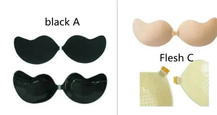 Lala Goddess Mango Cup With Deep V Invisible Bra Women's Swimwear Bridal Wedding Dress Gathered Chest Stickers Wholesale - EX-STOCK Canada