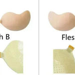 Lala Goddess Mango Cup With Deep V Invisible Bra Women's Swimwear Bridal Wedding Dress Gathered Chest Stickers Wholesale - EX-STOCK Canada