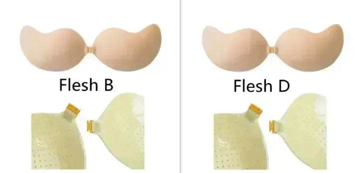 Lala Goddess Mango Cup With Deep V Invisible Bra Women's Swimwear Bridal Wedding Dress Gathered Chest Stickers Wholesale - EX-STOCK Canada