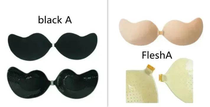 Lala Goddess Mango Cup With Deep V Invisible Bra Women's Swimwear Bridal Wedding Dress Gathered Chest Stickers Wholesale - EX-STOCK Canada