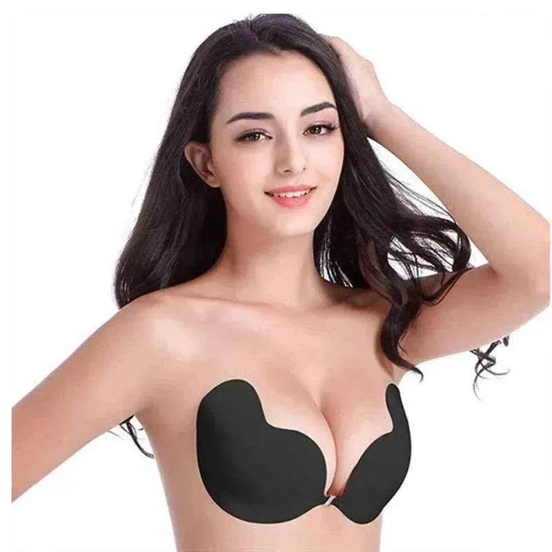 Lala Goddess Mango Cup With Deep V Invisible Bra Women's Swimwear Bridal Wedding Dress Gathered Chest Stickers Wholesale - EX-STOCK Canada