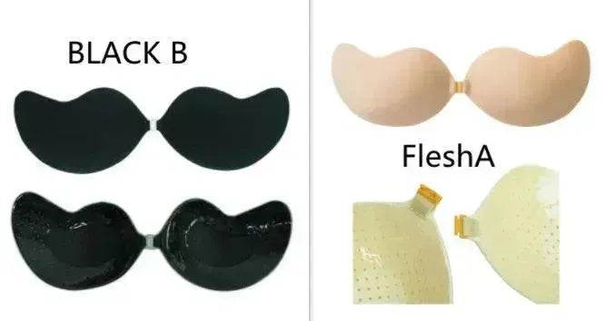 Lala Goddess Mango Cup With Deep V Invisible Bra Women's Swimwear Bridal Wedding Dress Gathered Chest Stickers Wholesale - EX-STOCK Canada