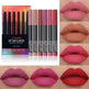 Langmanni Makeup Lipstick Set Of Six Matte Matte Lipsticks Lip Gloss Set - EX-STOCK CANADA