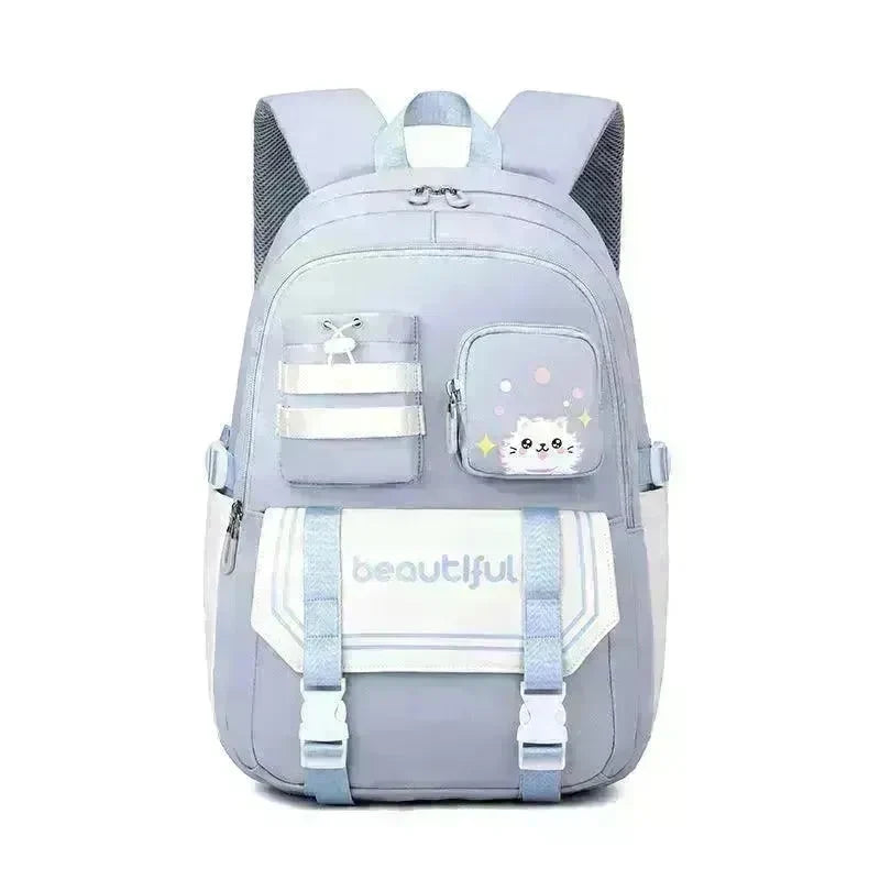 Large Capacity Schoolbag For Primary School Girls Cute - EX-STOCK CANADA
