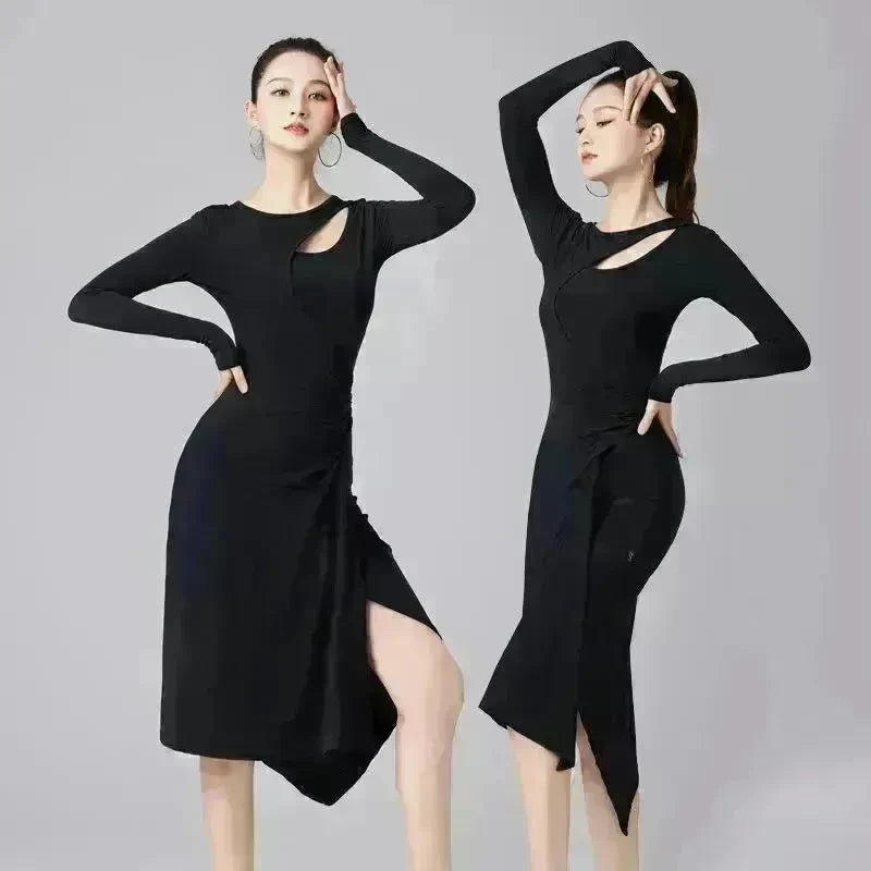 Latin Dance Wear Dress Summer Women - EX-STOCK CANADA