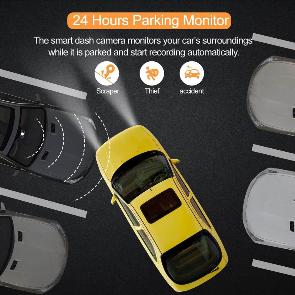 Cámara de tablero LDAS para coches, delantera y trasera, con tarjeta SD incluidaEX-STOCK Canada 