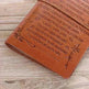 Leather Hand Ledger Business Note Hand Ledger - EX-STOCK CANADA