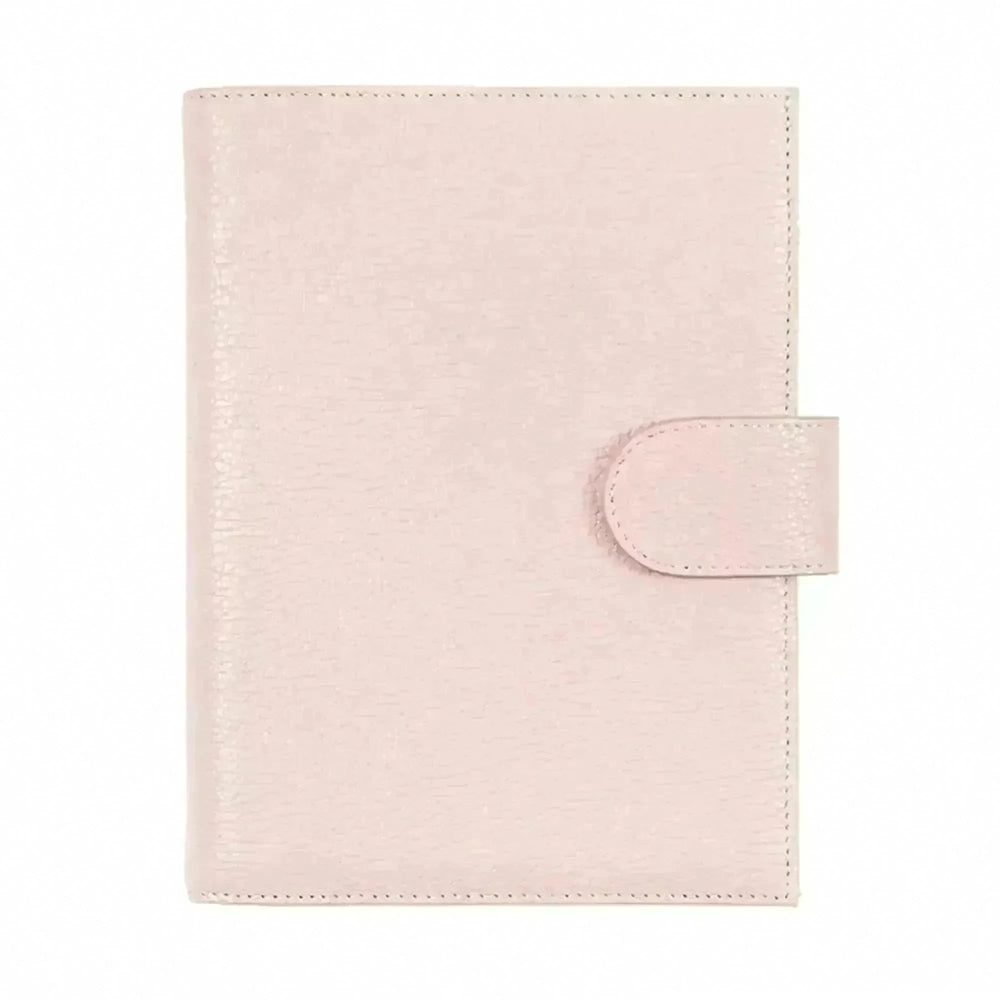 Leather Notebook Lychee Pattern Head Layer Cowhide A6 Loose-Leaf Diary - EX-STOCK CANADA