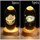 LED Night Light Galaxy Crystal Ball Table Lamp 3D Planet Moon Lamp Bedroom Home Decor For Kids Party Children Birthday Gifts - EX-STOCK CANADA