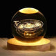 LED Night Light Galaxy Crystal Ball Table Lamp 3D Planet Moon Lamp Bedroom Home Decor For Kids Party Children Birthday Gifts - EX-STOCK CANADA