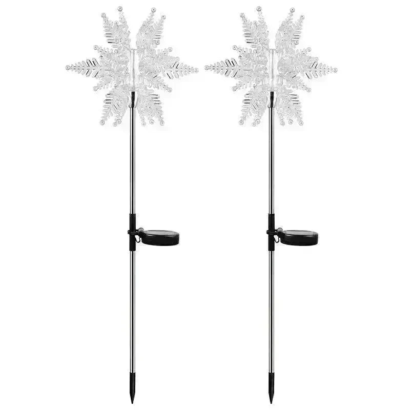 LED Solar Snowflake Light Outdoor Waterproof - EX-STOCK CANADA