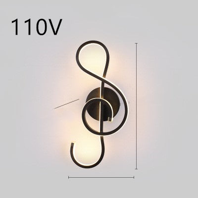 led wall lamp nordic minimalist bedroom bedside lamp EX-STOCK Canada 