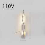 led wall lamp nordic minimalist bedroom bedside lamp EX-STOCK Canada 